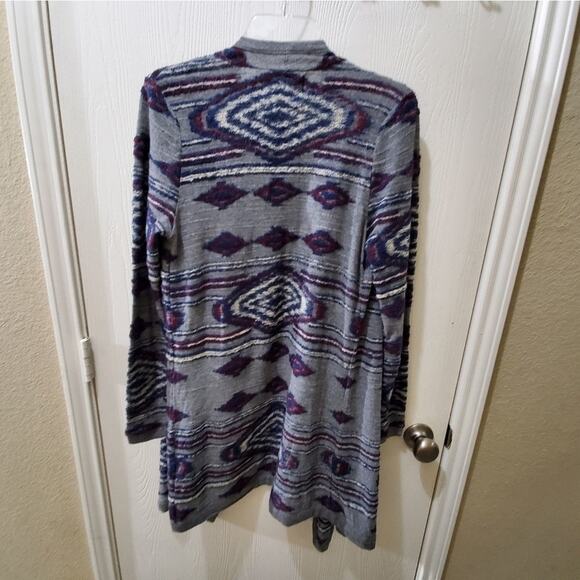 Lucky brand boho Aztec cardigan seater size small - Picture 2 of 4